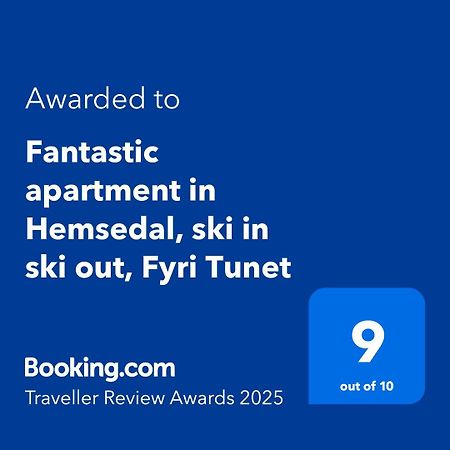 Fantastic Apartment In Hemsedal, Ski In Ski Out, Fyri Tunet Ngoại thất bức ảnh